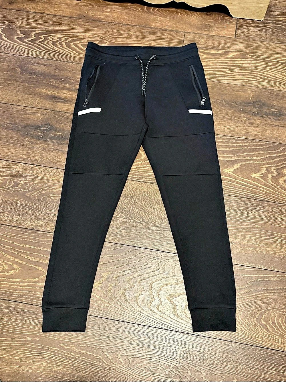 WHITETAG Black Jogger Pants Size Small